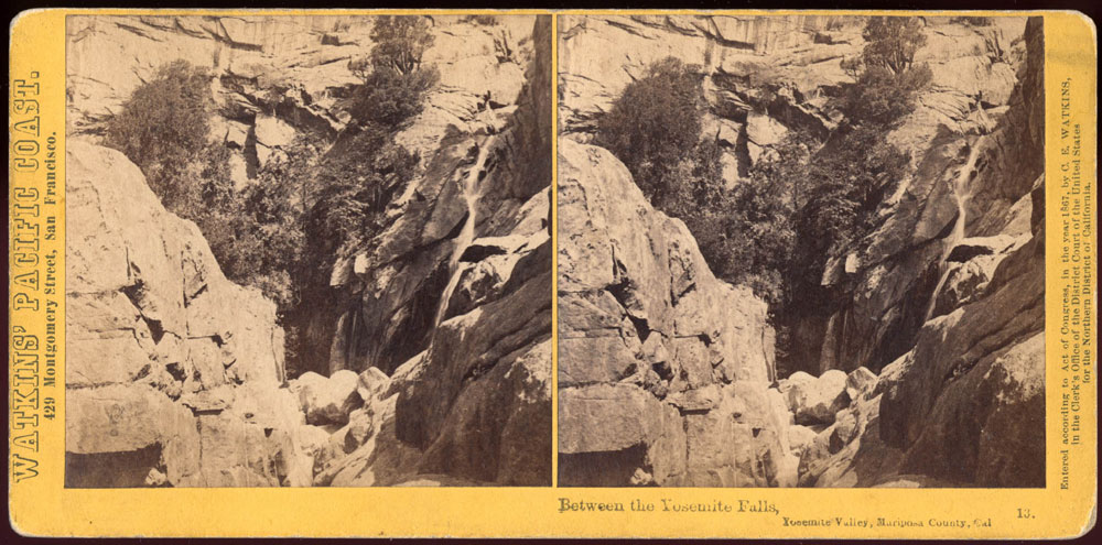 Watkins #13 - Between the Yosemite Falls