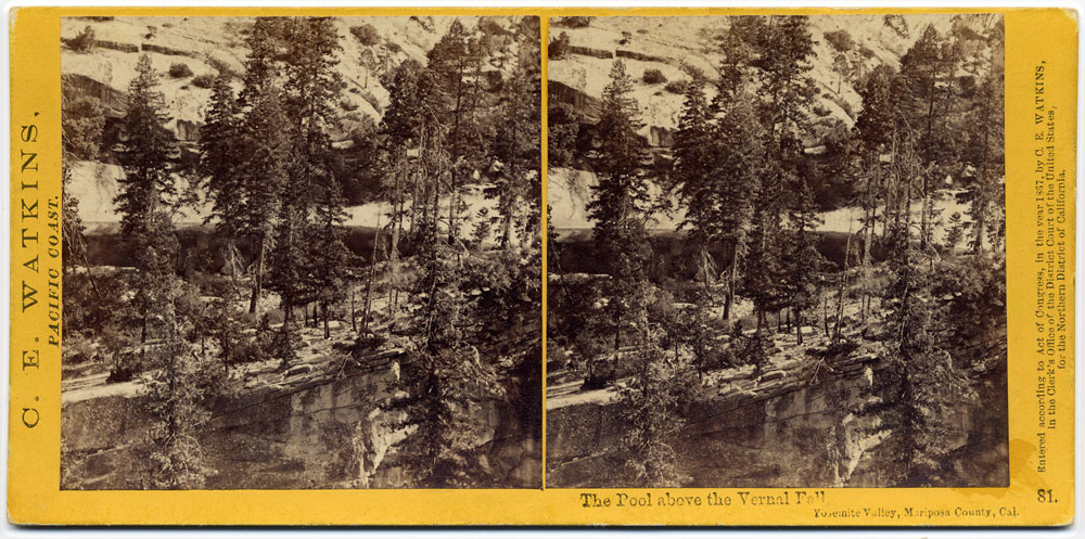Watkins #81 - The pool above the Vernal Fall