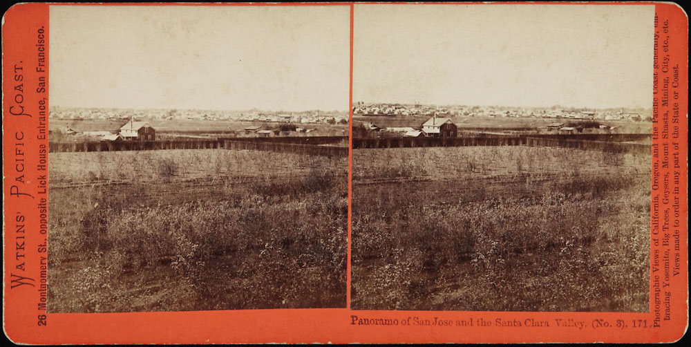 Watkins #171 - Panorama of San Jose and the Santa Clara Valley (No.3)