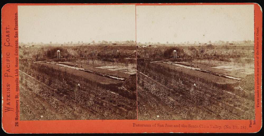 Watkins #181 - Panorama of San Jose and the Santa Clara Valley (No. 13)