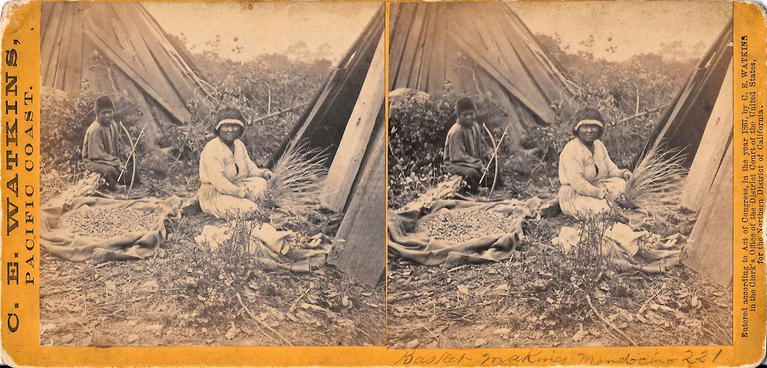 Watkins #221 - Basket Making, Mendocino