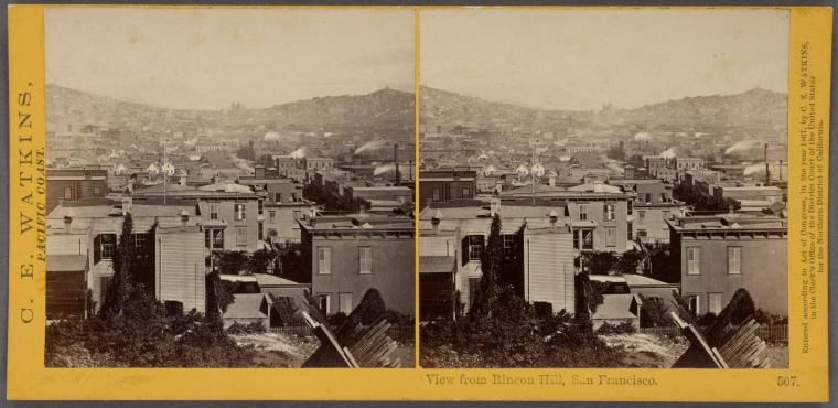 #507 - View from Rincon Hill, San Francisco