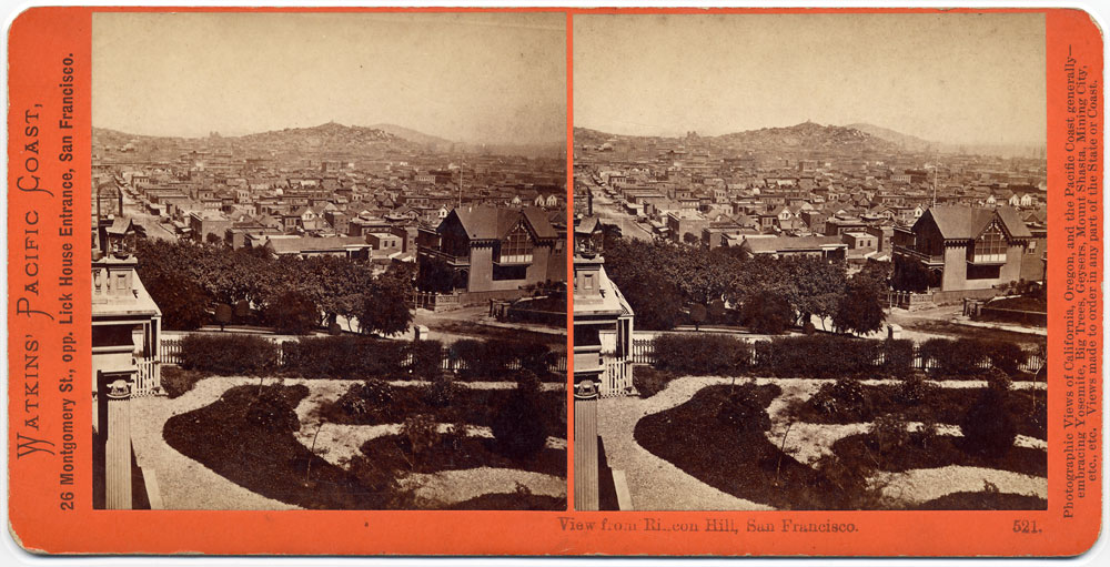 Watkins #521 - View from Rincon Hill, San Francisco