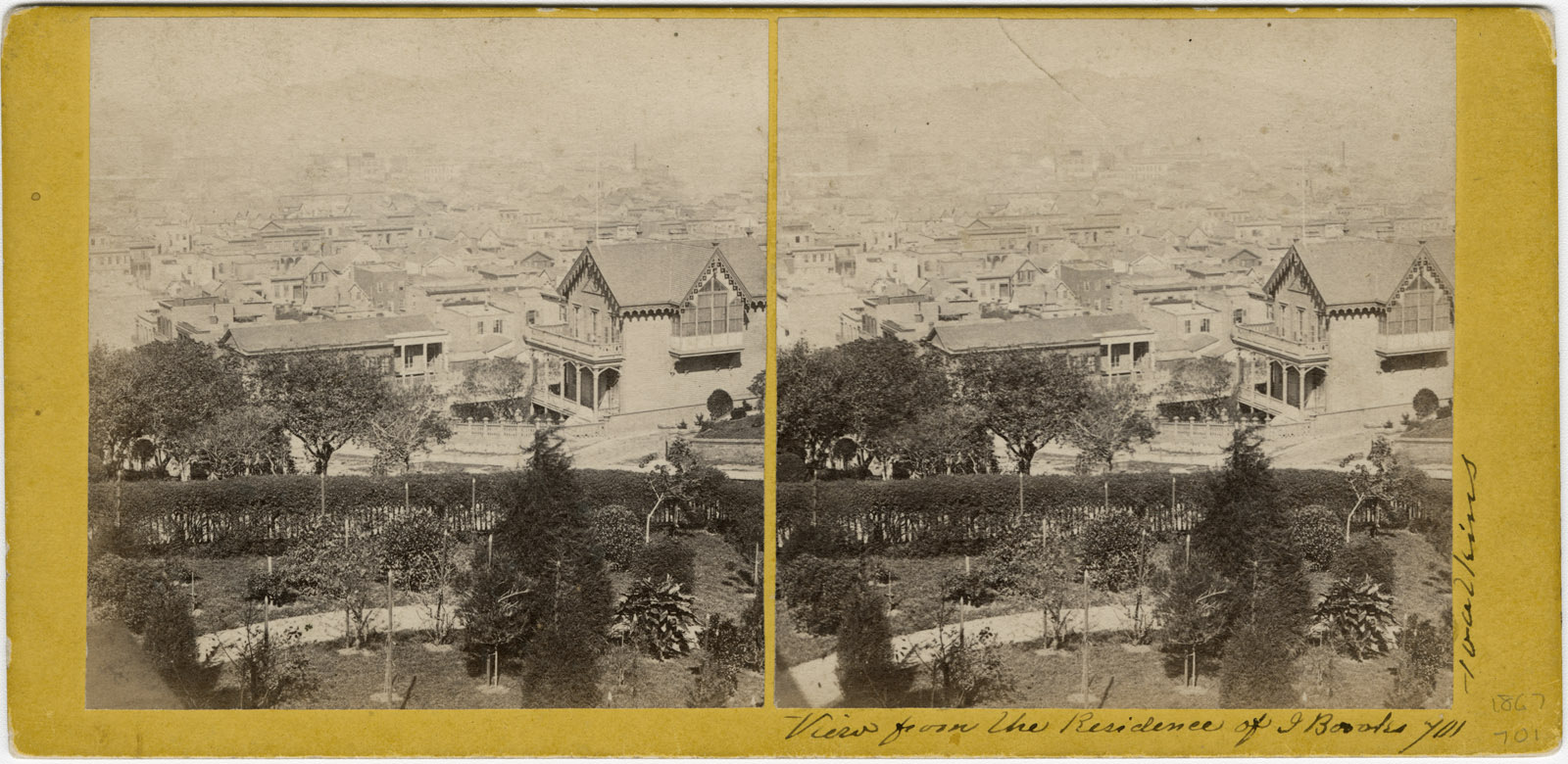 Watkins #701 - View from the Residence of J Books (?)