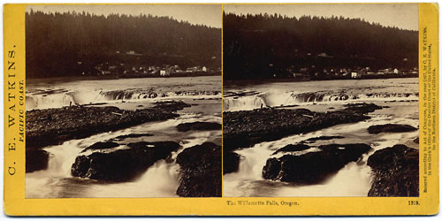 #1219 - The Willamette Falls, Oregon