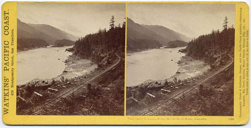 #1264 - View on Columbia River from Middle Block House