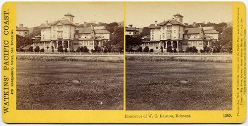 #1389 - Residence of W.C. Ralston, Belmont