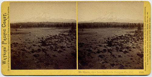 #1543 - Mt. Shasta, view from the North, Siskiyou Co., Cal.