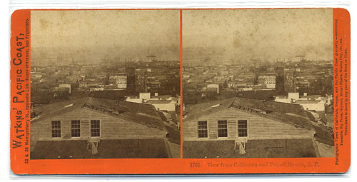 #1761 - View from California and Powell Streets, S.F.
