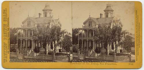 #1791 - Residence of Mr. Jessup, San Francisco