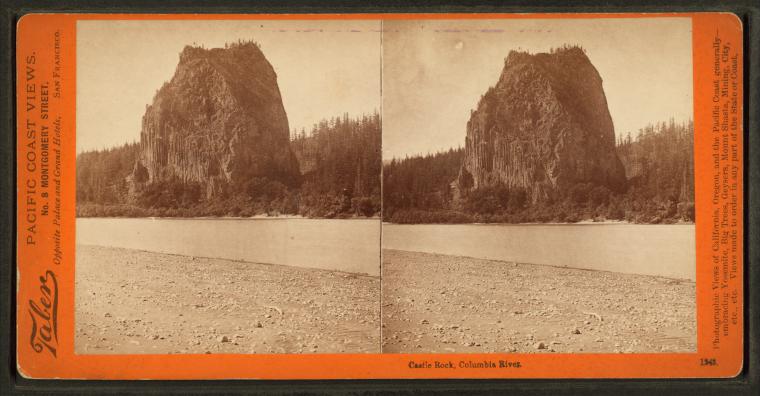 Watkins #1243 - Castle Rock, Columbia River