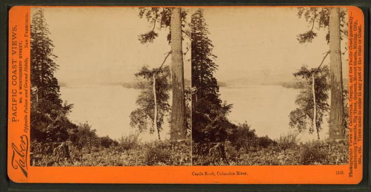 Watkins #1246 - Castle Rock, Columbia River
