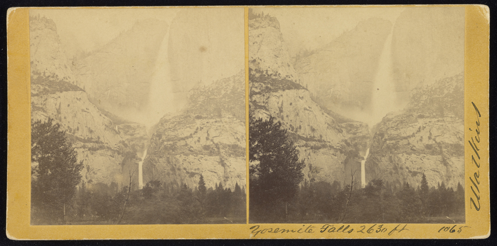 Watkins #1065 - Yosemite Falls, 2630 feet