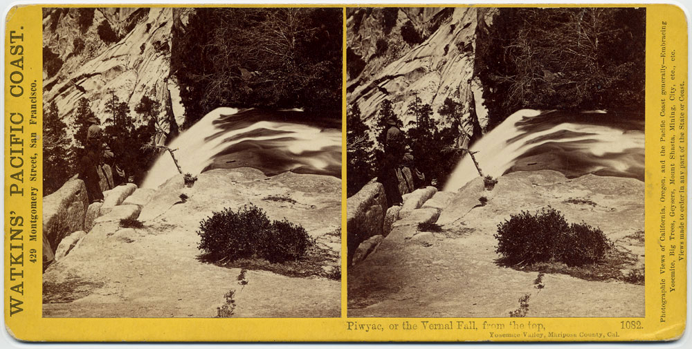 Watkins #1082 - Piwyac, or the Vernal Fall, from the top