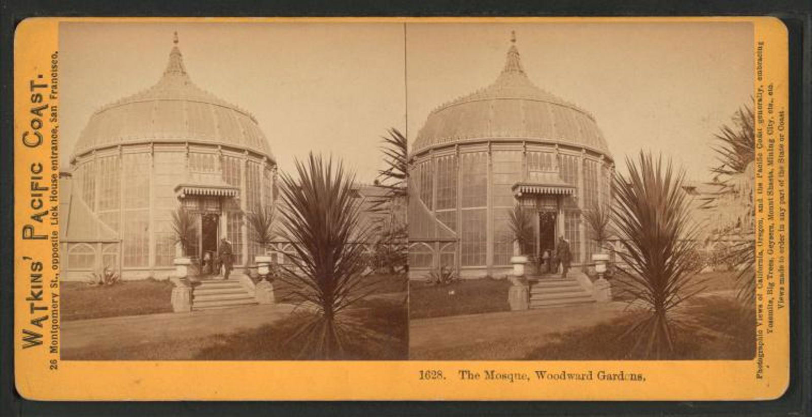 Watkins #1628 - The Mosque, Woodward Gardens