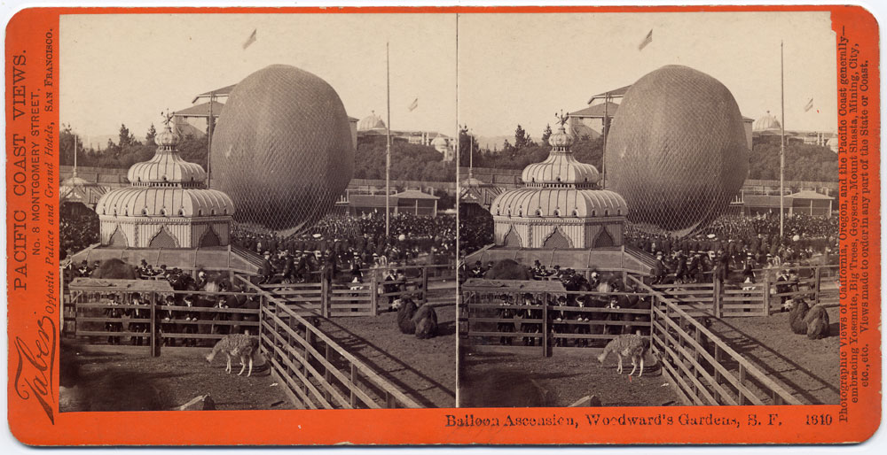Watkins #1640 - At Woodward's Gardens, San Francisco
