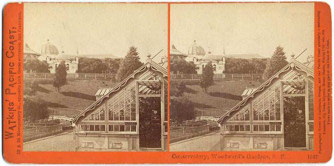Watkins #1647 - Conservatory, Woodward Gardens, S.F.