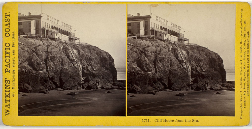 Watkins #1711 - Cliff House from the sea