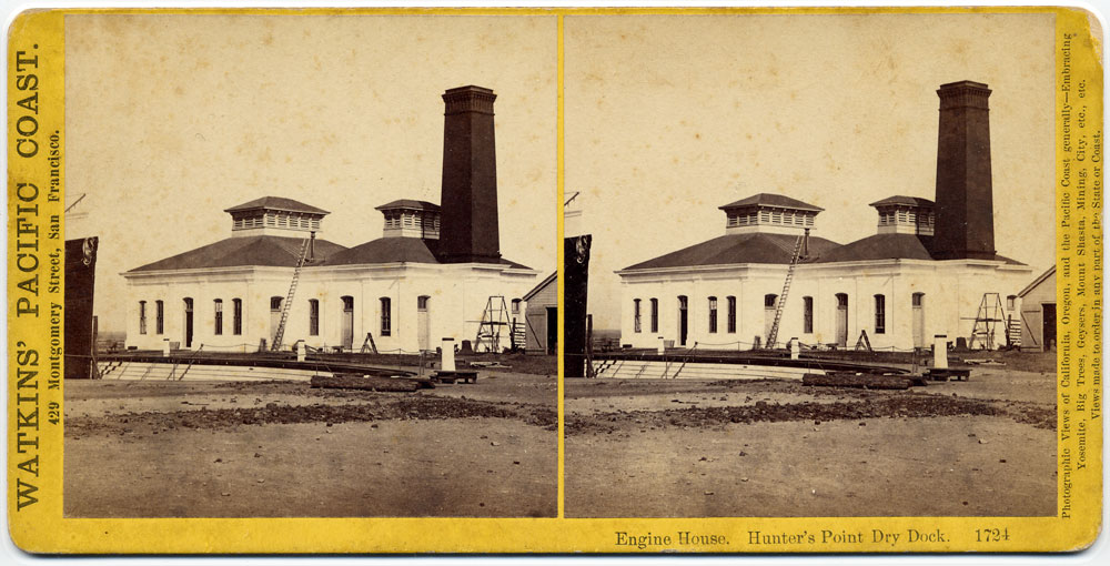 Watkins #1724 - Engine House. Hunter's Point Dry Dock