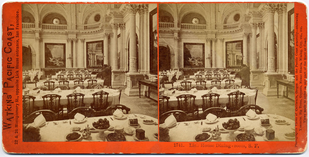 Watkins #1741 - Lick House Dining-room, S.F.