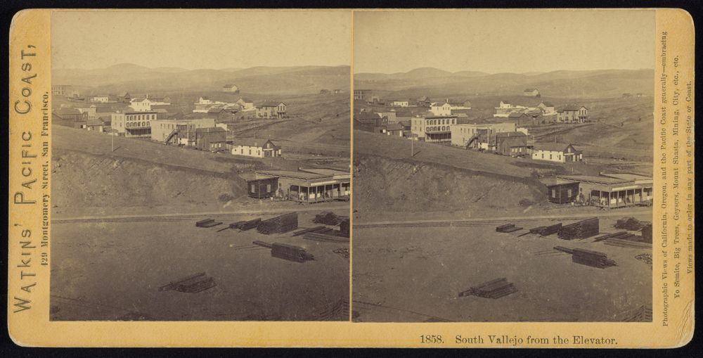Watkins #1858 - South Vallejo from the Elevator