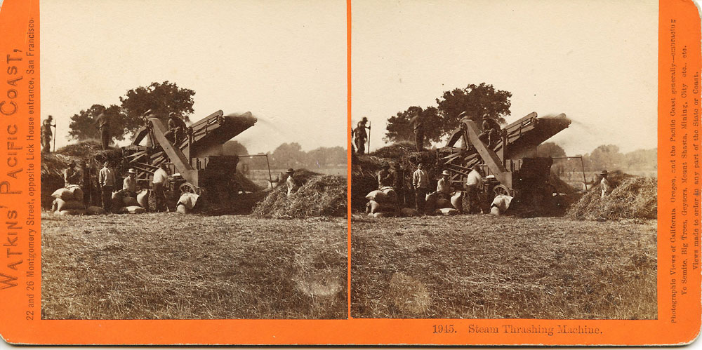 Watkins #1945 - Steam Thrashing Machine