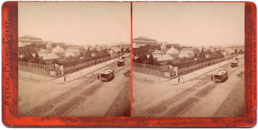 Watkins #1637 - Woodward's Gardens, San Francisco