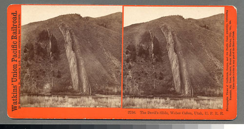 #2756 - The Devil's Slide, Weber Cañon, Utah, U.P.R.R.