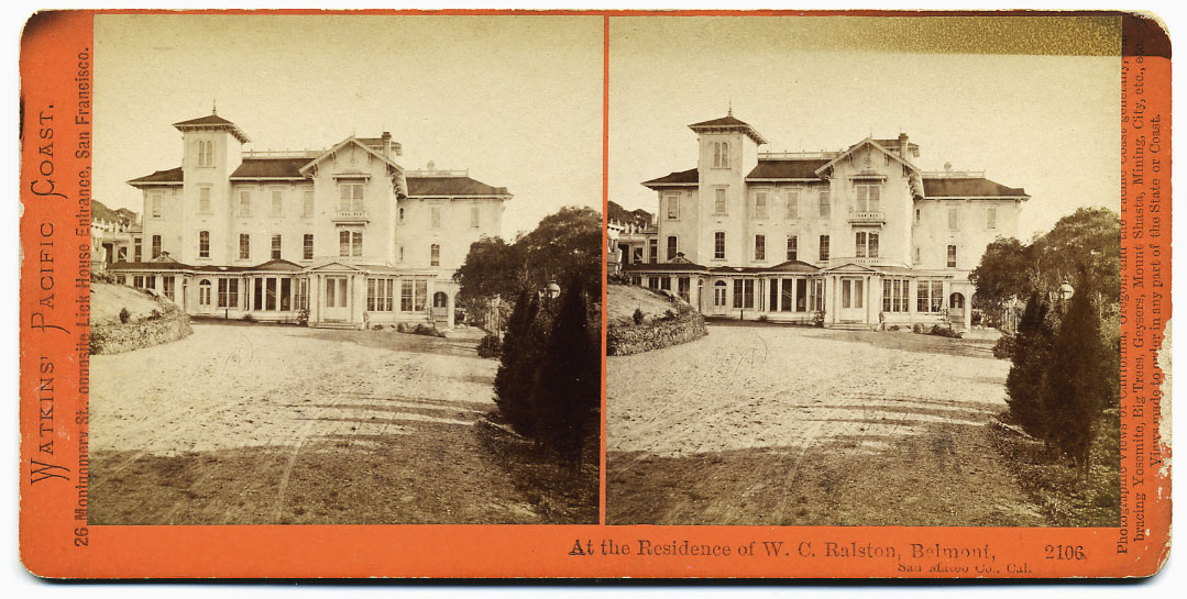 #2106 - At the Residence of W.C. Ralston, Belmont, San Mateo Co., Cal.