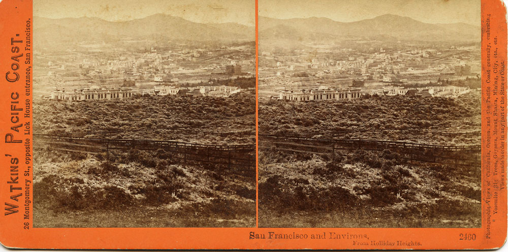 Watkins #2460 - San Francisco and Environs, from Holliday Heights 