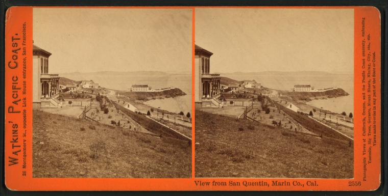 Watkins #2556 - View from San Quentin, Marin Co., Cal.