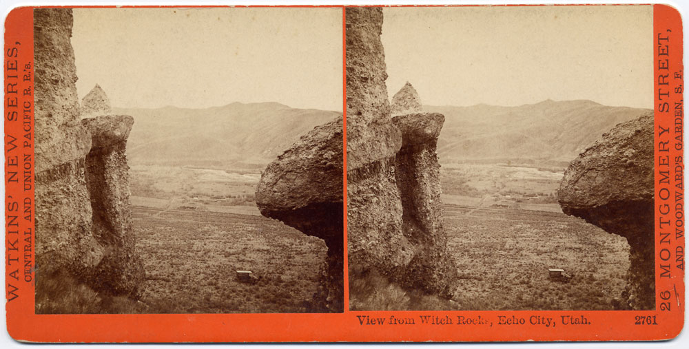 Watkins #2761 - View from Witch Rocks, Echo City, Utah