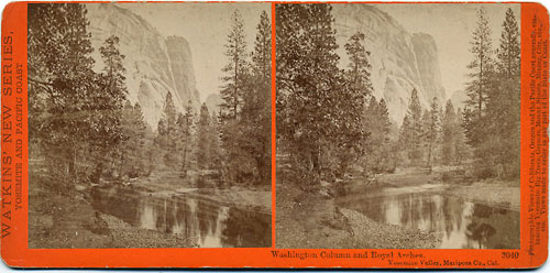 #3040 - Washington Column and Royal Arches, Yosemite Valley, Mariposa Co., Cal.