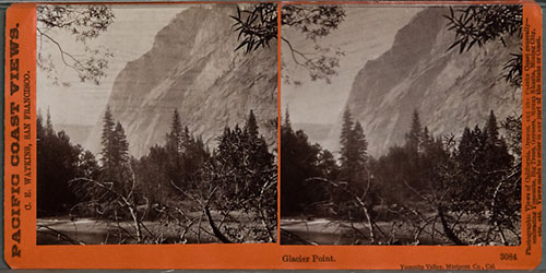 #3084 - Glacier Point. Yosemite Valley, Mariposa Co., Cal.