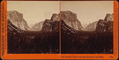 #3094 - The Yo Semite Valley, from near the Stage Road, Yosemite, Mariposa County, Cal.