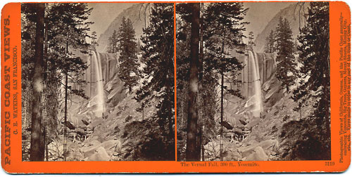 #3119 - The Vernal Fall, 300 ft., Yosemite