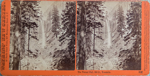 #3119 - The Vernal Fall, 300 ft., Yosemite.