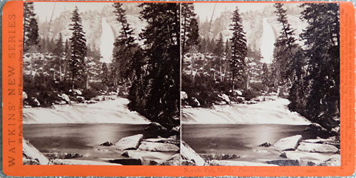 #3120 - Nevada Fall, 700 ft. From Emerald Pool, Yo Semite