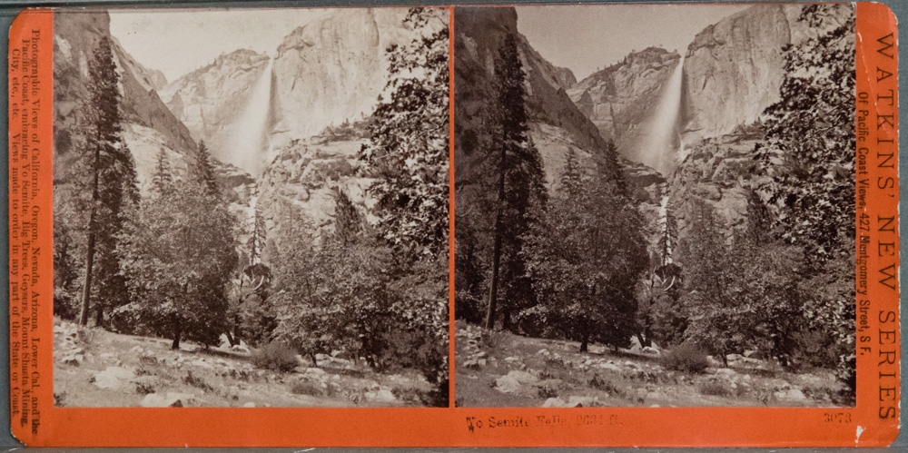 Watkins #3073 - Yo Semite Falls, 2634 ft