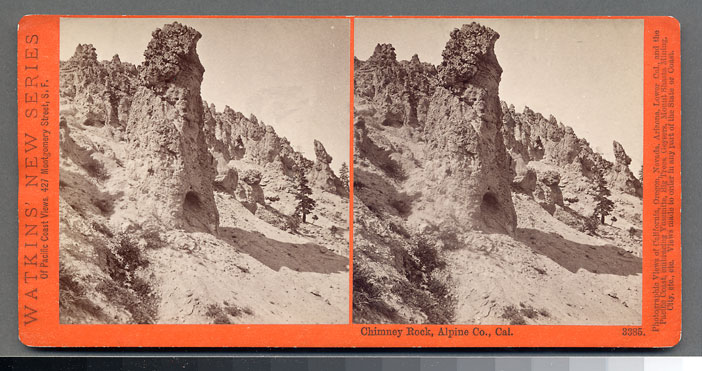 Watkins #3385 - Chimney Rock, Alpine County, Cal.