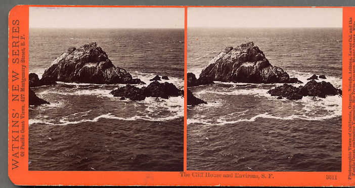 Watkins #3611 - The Cliff House and Environs, San Francisco.