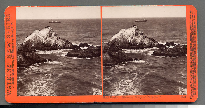 Watkins #3620 - Seal Rocks, Steamer 
