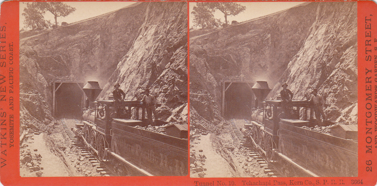 Watkins #3664 - Tunnel No. 10, Tehachapi Pass, Kern Co., S.P.R.R.