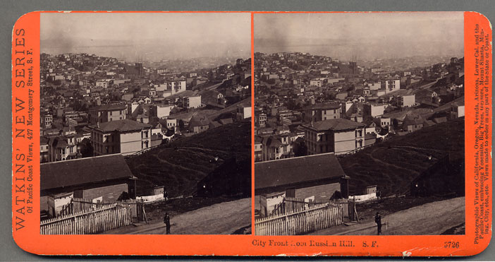 Watkins #3726 - City Front from Russian Hill, San Francisco.