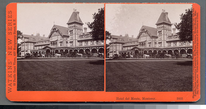 Watkins #3802 - Hotel Del Monte, Monterey, Cal.