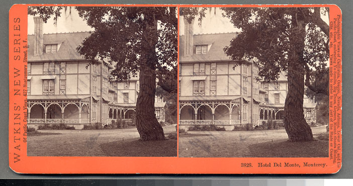 Watkins #3828 - Hotel Del Monte, Monterey, Cal.