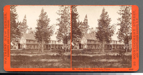 #4049 - Mt. Tallac House (Yanks), Lake Tahoe.