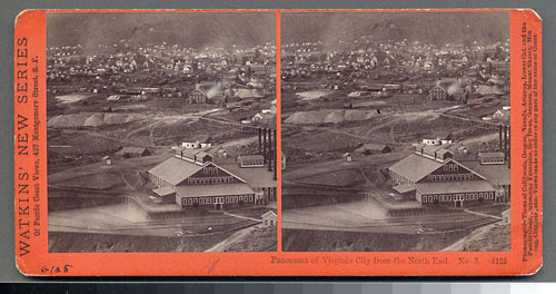 #4122 - Panorama of Virginia City from North End, Nev. #3