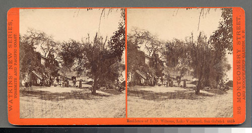 #4415 - Residence of B.D. Wilson, Lake Vineyard, San Gabriel, Cal.