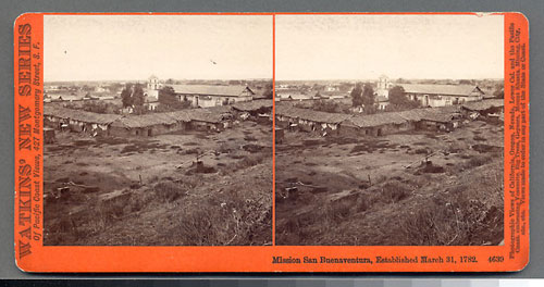 #4639 - Mission San Buenaventura, Established March 31, 1782, Cal.